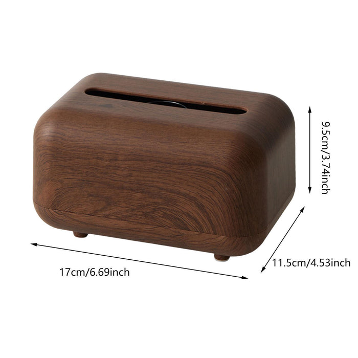 Tissue Box Cover Paper Tissue Box Holder Creative Container Tissue Dispenser Dark Color