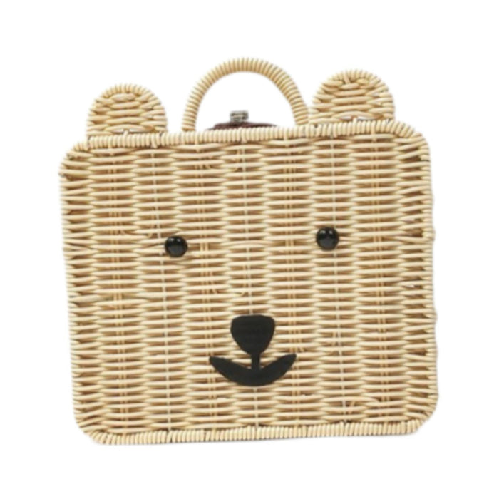 Gift Basket Versatile Cute Woven Storage Basket for Birthday Party Household