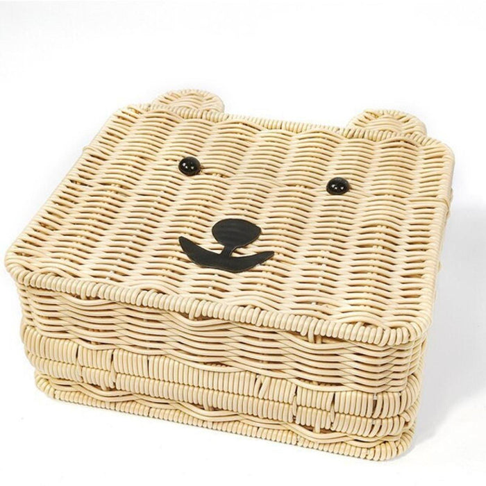 Gift Basket Versatile Cute Woven Storage Basket for Birthday Party Household