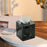 Square Tissue Box Cover Table Napkin Holder for Drawing Room Household Hotel Black