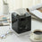 Square Tissue Box Cover Table Napkin Holder for Drawing Room Household Hotel Black