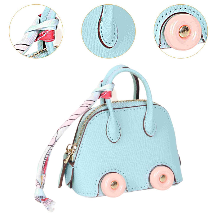 Cartoon Purse Lovely Handbag Pendant Women Wallet for Party Holiday Shopping Blue