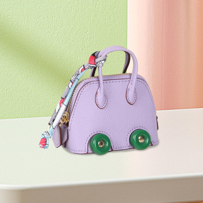 Cartoon Purse Lovely Handbag Pendant Women Wallet for Party Holiday Shopping Purple