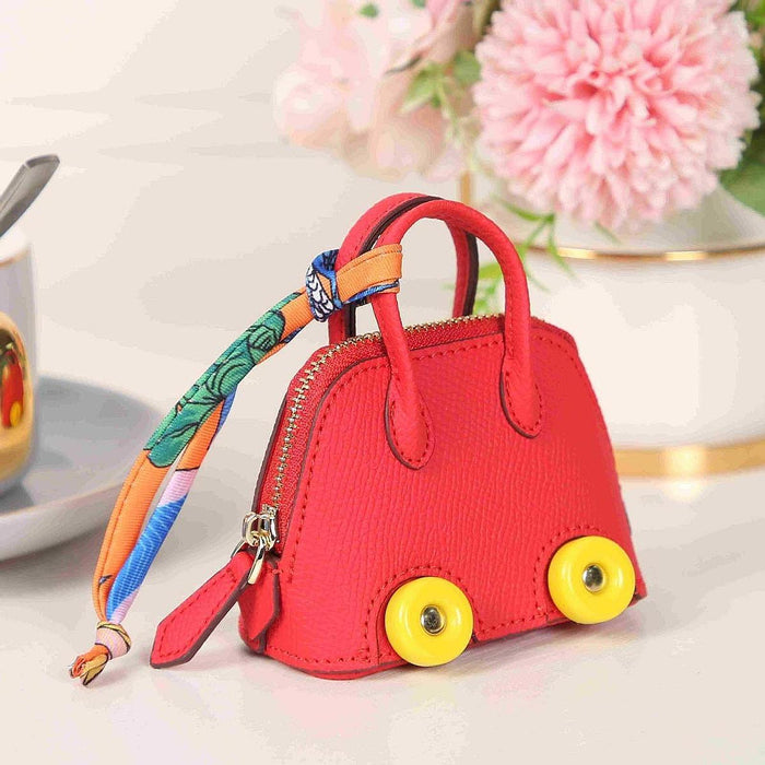 Cartoon Purse Lovely Handbag Pendant Women Wallet for Party Holiday Shopping Red