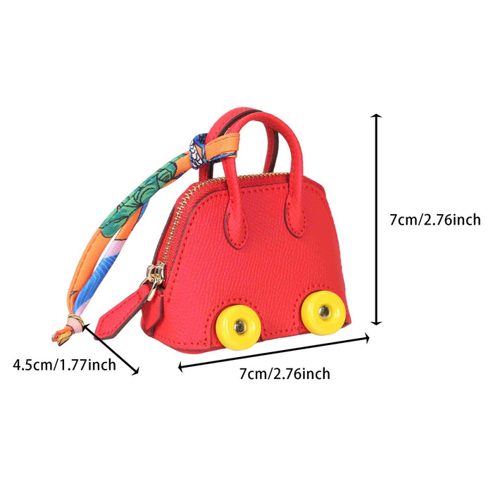 Cartoon Purse Lovely Handbag Pendant Women Wallet for Party Holiday Shopping Red