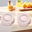 2 Pieces Colanders Bowl Draining Basket for Outdoor Activities Office Picnic Pink