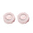 2 Pieces Colanders Bowl Draining Basket for Outdoor Activities Office Picnic Pink