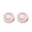 2 Pieces Colanders Bowl Draining Basket for Outdoor Activities Office Picnic Pink