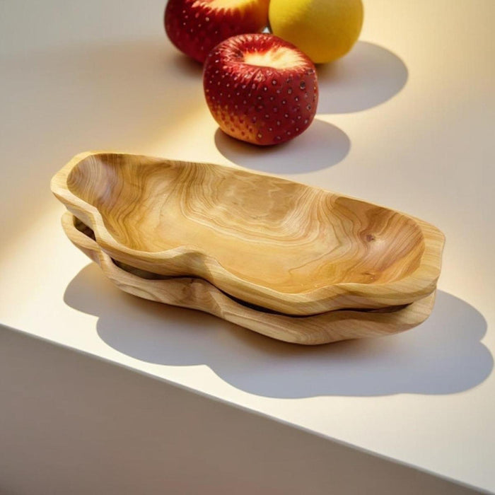 Wood Fruit Tray Dinnerware Serveware Serving Tray for Food Vegetables Cheese