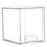 Cosmetics Storage Box Portable Makeup Organizer for Shelf Living Room Office 17.7cmx13.9cmx17.9cm