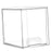 Cosmetics Storage Box Portable Makeup Organizer for Shelf Living Room Office 17.7cmx13.9cmx17.9cm