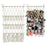 Wall Mounted Macrame Toy Organizer Storage Mesh Holder for Bedroom Kids Room Blue