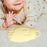 Hot Water Bottle with Cover Cute Water Heating Pad Small Feet Warmer for Bed Beige