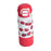 Insulated Water Bottle Portable Cartoon Water Cup for Outdoor Camping Red Cherry