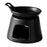 Tealight Candle Holder Fragrance Furnace Wax Melt for SPA Bedroom Meditation Black