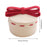 Christmas Basket Cute Decorative Bow Basket for Cafe Restaurant Drawing Room