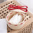 Christmas Basket Cute Decorative Bow Basket for Cafe Restaurant Drawing Room