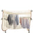 Clothes Rack Cover Closet Clothes Drying Rack Cover for Coat Trousers Skirts With Curtain 1.6 m