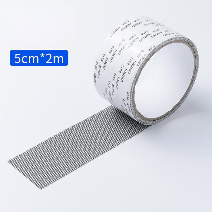 Window Screen Repair Tape Window Screen Patch Repair Kit 1 Piece Black