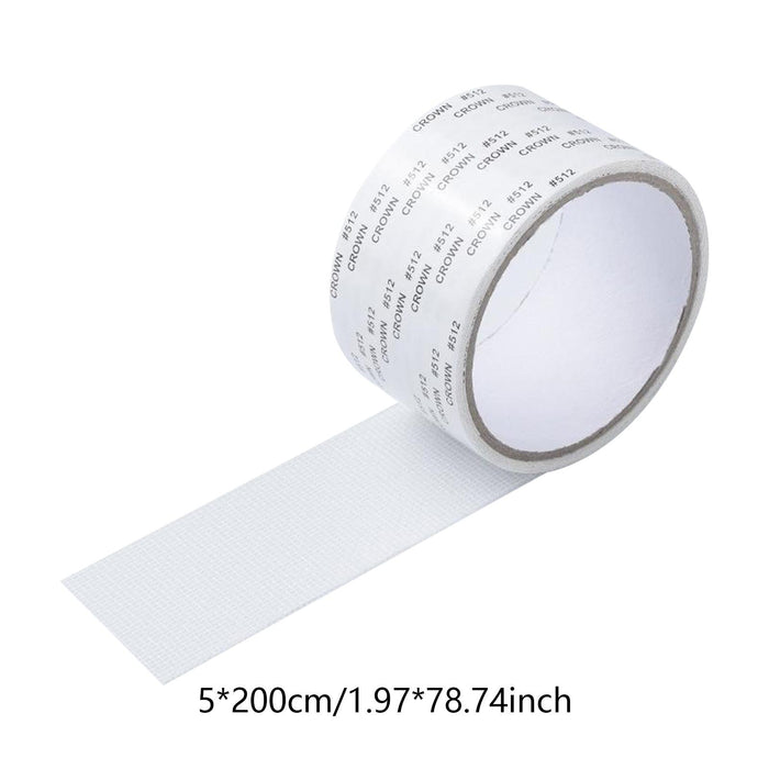 Window Screen Repair Tape Window Screen Patch Repair Kit 1 Piece White