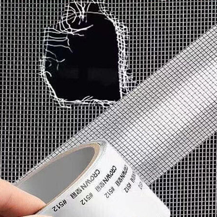 Window Screen Repair Tape Window Screen Patch Repair Kit 1 Piece White