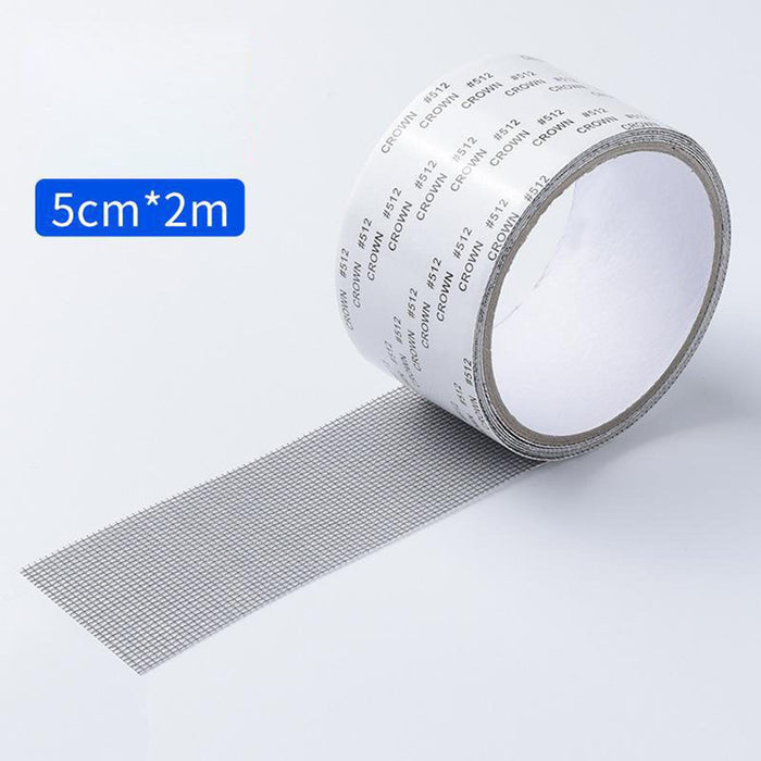 Window Screen Repair Tape Window Screen Patch Repair Kit 1 Piece Dark Gray