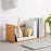 Desktop Bookshelf Practical Portable Counter Top Bookcase for Home Documents