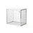 Action Figure Display Case Stackable Practical for Collectibles Toys Bedroom Clear