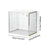 Action Figure Display Case Stackable Practical for Collectibles Toys Bedroom Clear