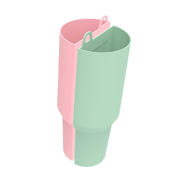 Cup Dividers for 40oz Cup Portable Drink Separators for Holiday Office Beach Green Pink