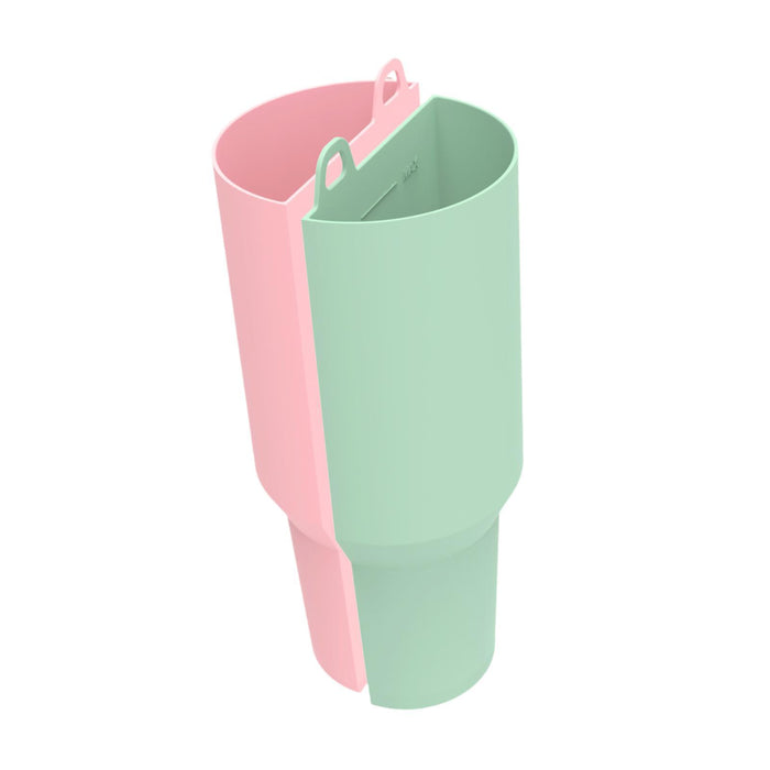 Cup Dividers for 40oz Cup Portable Drink Separators for Holiday Office Beach Green Pink