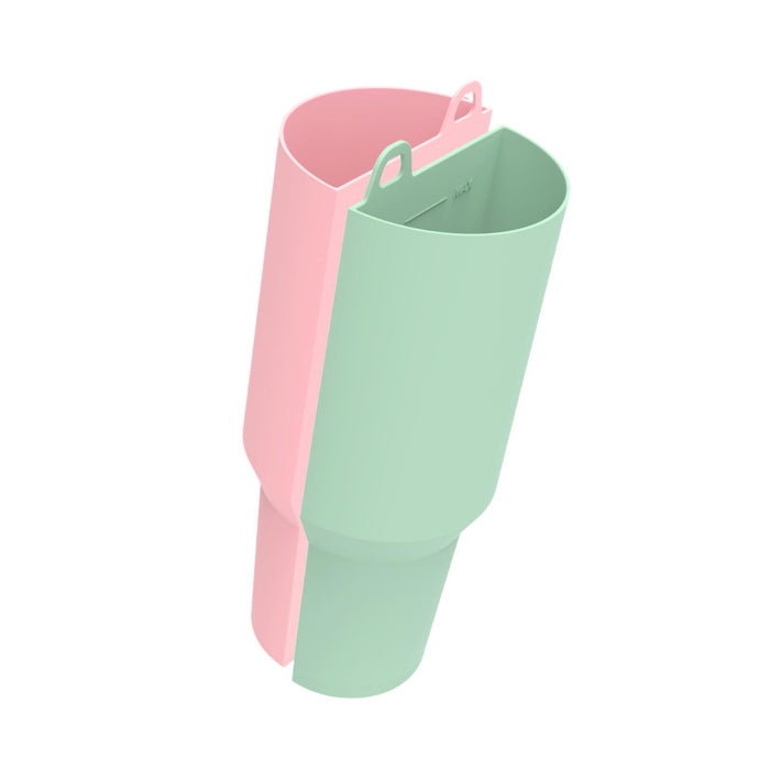 Cup Dividers for 40oz Cup Portable Drink Separators for Holiday Office Beach Green Pink