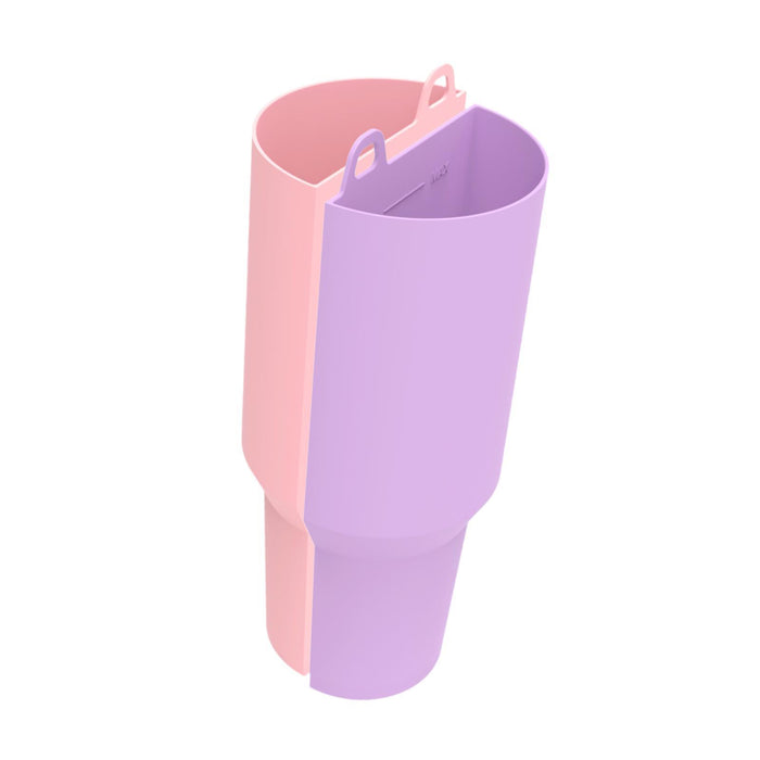 Cup Dividers for 40oz Cup Portable Drink Separators for Holiday Office Beach Purple Pink