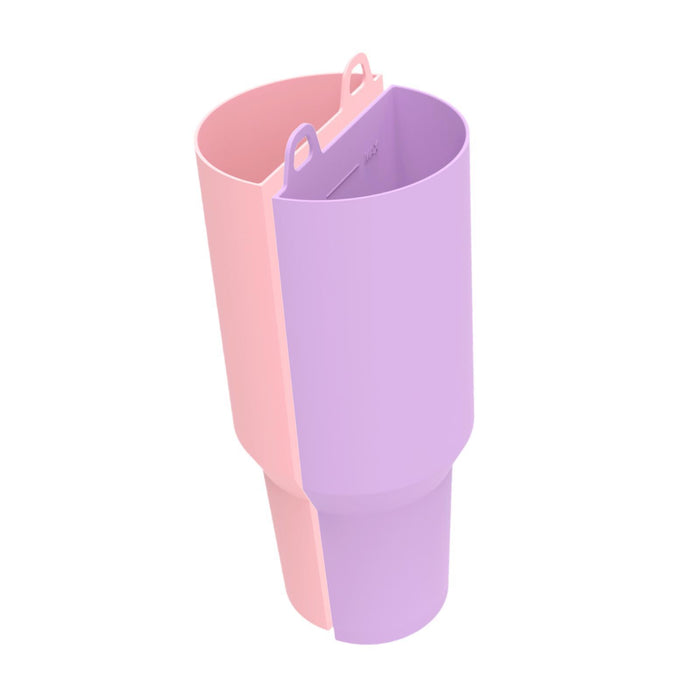 Cup Dividers for 40oz Cup Portable Drink Separators for Holiday Office Beach Purple Pink