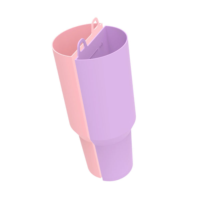 Cup Dividers for 40oz Cup Portable Drink Separators for Holiday Office Beach Purple Pink