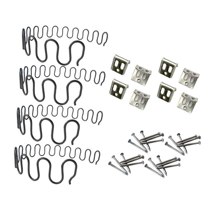 4 Pieces Couch Spring Repair Kit DIY Supplies for Home Repairing Settee Seat Length 45CM