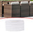 120 Feet Wicker Repair Kit DIY Crafts Portable for Chair Garden Wicker Table White