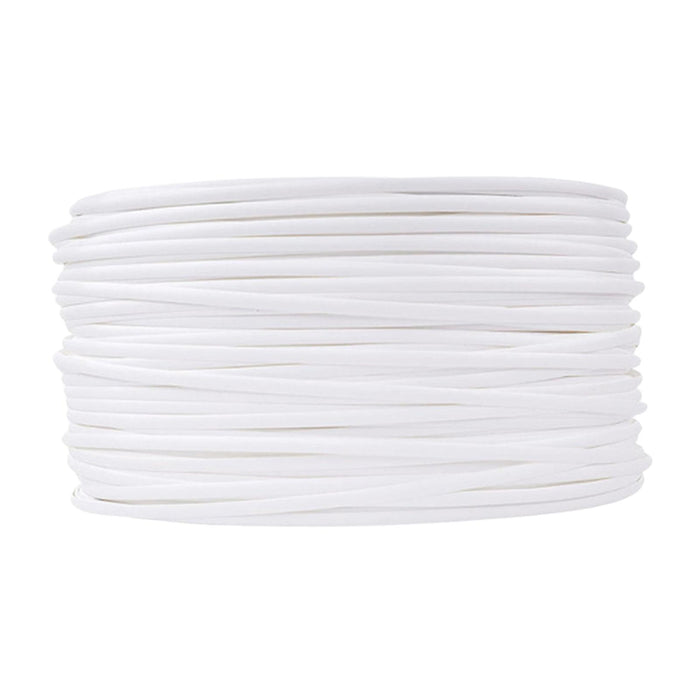 120 Feet Wicker Repair Kit DIY Crafts Portable for Chair Garden Wicker Table White