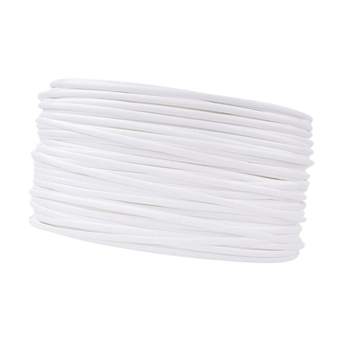 120 Feet Wicker Repair Kit DIY Crafts Portable for Chair Garden Wicker Table White