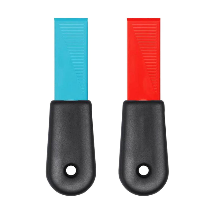 2 in 1 Cleaning Scraper Hand Tool Self Sharpening Tools for Cooktop Home Gum Red