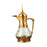 Arabian Thermal Coffee Pot Household Portable Luxury Insulated Coffee Carafe Gold