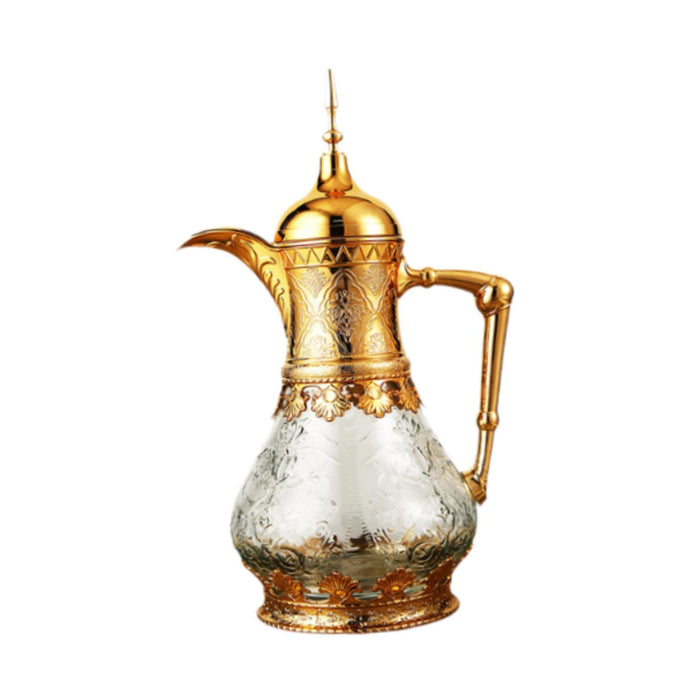 Arabian Thermal Coffee Pot Household Portable Luxury Insulated Coffee Carafe Gold