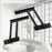 2Pcs Coffee Table Spring Hinges Home Modern DIY Lift up Top Furniture Hinges