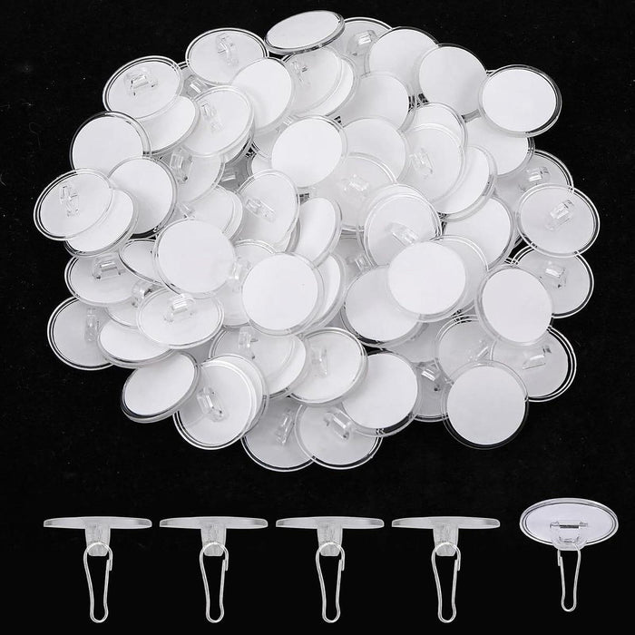 100 Pieces Ceiling Hooks for Hanging Plant Hanger for Wind Chimes Home Decor