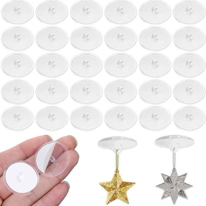 100 Pieces Ceiling Hooks for Hanging Plant Hanger for Wind Chimes Home Decor