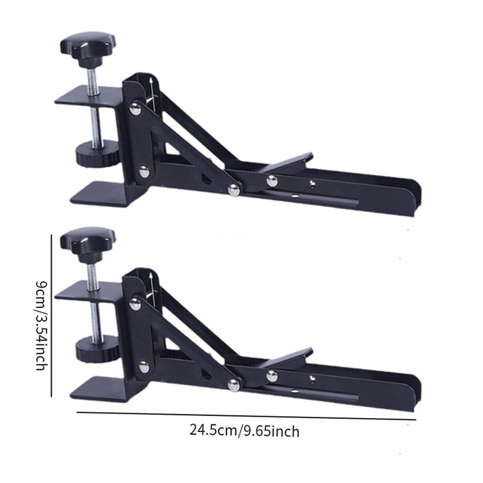 2 Pieces Keyboard Tray Support Computer Desk Extender Support for Study Room