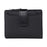 Crofta Small Wallet for Women Fashion Card Wallet for Shopping Street Business Trip Black