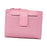 Crofta Small Wallet for Women Fashion Card Wallet for Shopping Street Business Trip Pink