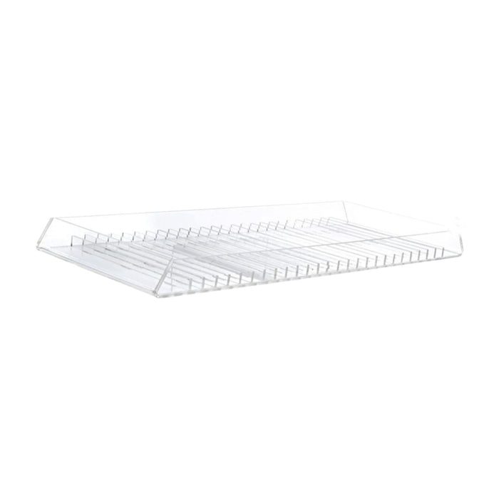 CD Holder Holds 25 Standard Cd Acrylic Tray Desktop Elegant CD Display Rack