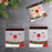 100Pcs Christmas Cellophane Bags Small Clear Holiday Goodies Bags Candy Bags 4 Patterns